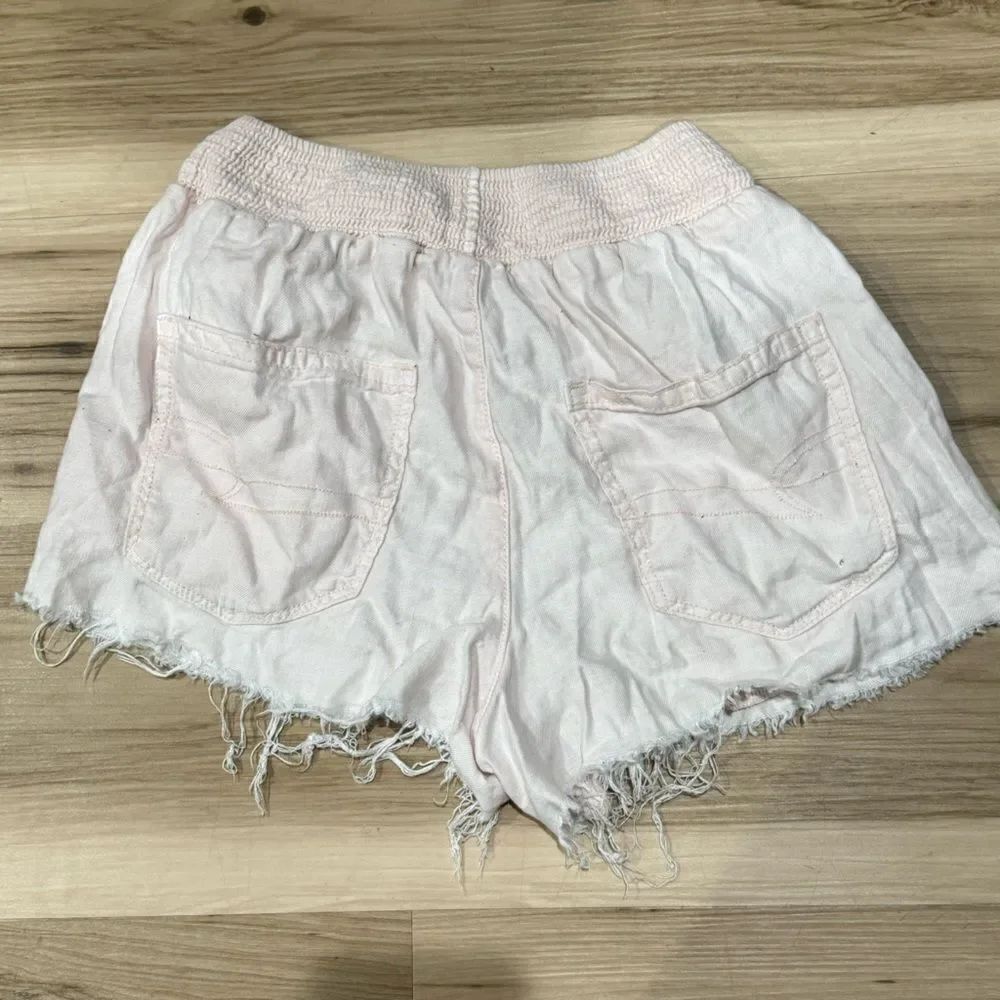 American Eagle Light Pink Cutoff Shorts Women’s XXS